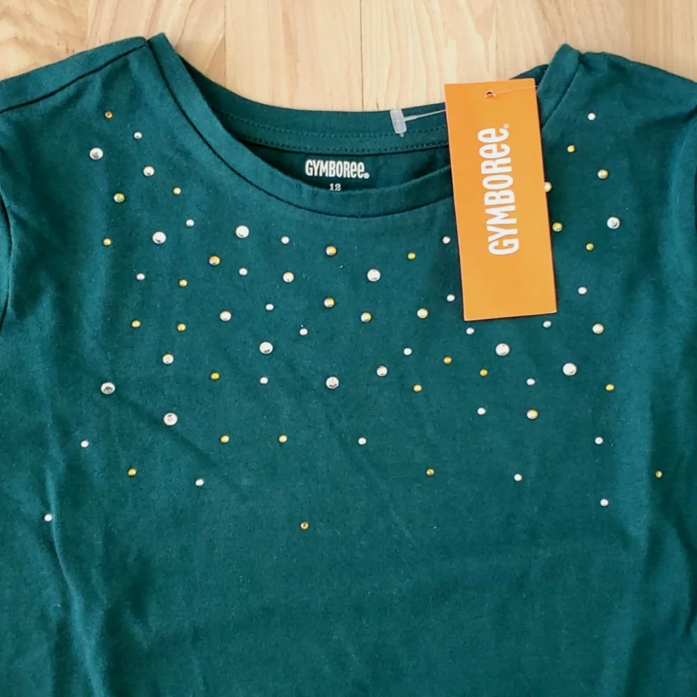 GYMBOREE All Spruced Up Peplum Tee